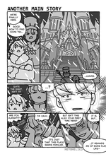 Another Main Story - Alphinaud says, "We're finally here." WoL says, "Good. Now to find some tea..." Cut to looking up a lot of stairs to Ishgard with tall towers and soldier statues. "...leaves." Alphinaud says, "Quite the sight, isn't it?" WoL looks a bit confused and then sudden white-out zoom-in onto her face.  Alphinaud reaches out to WoL. "Are you alright!? An echo attack!?" WoL staggers forward, hand to head, shaking a bit. "I'm okay. It's just that this place seem familiar." "But isn't this also your first time here?" "It is, but... it reminds me of some place like-"